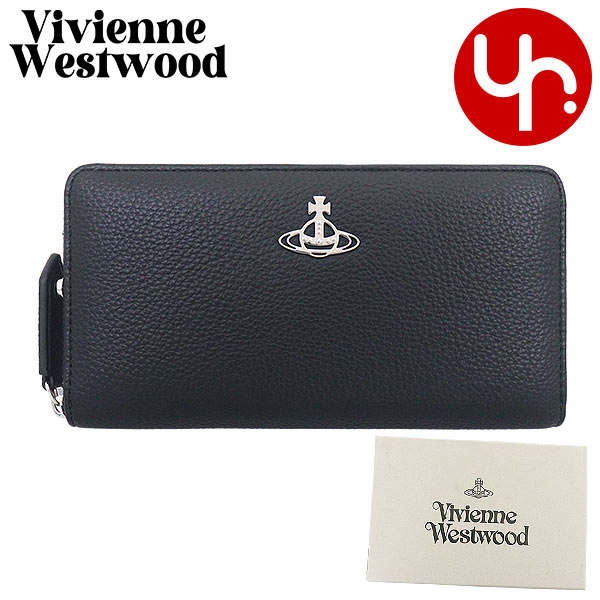[超美品] Vivienne Westwood 財布 レザー オーブ ブラック ヴィヴィアン 三つ折り財布 レザー オーブ 宇宙船 ウォレット