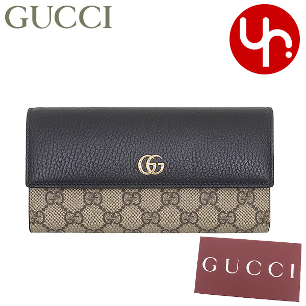 【新品】GUCCI 長財布 ギフトボックス付き Amazon | [グッチ] 財布 長財布 かぶせ GG マーモントレザー