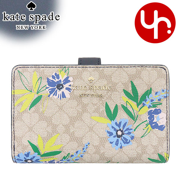 kate spade 2つ折り財布 スペード フラワー ミディアム ウォレット スペード フラワー スモール スリム バイフォールド ウォレット