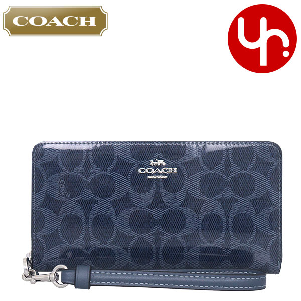 楽天市場】コーチ COACH 財布 長財布 F91205 デニム