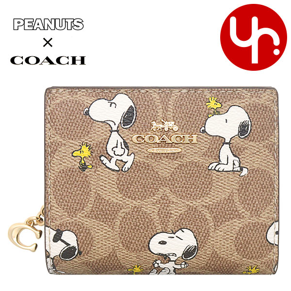 コーチ COACHディズニー コラボ ミッキーマウス シグネチャー二つ折り財布 COACH コーチ 財布 サイフ 新作 新品 ディズニー コラボ