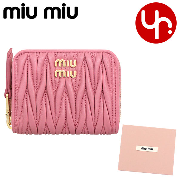 miu miu 赤 コインケース miu miu ミュウミュウ マテラッセコインケース 小銭入れ レッド