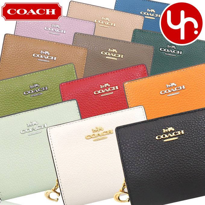 COACH　折り財布　ミディアム グレース ウォレット オリーブ グリーン COACH コーチ アウトレット レディース 財布 三つ折り財布