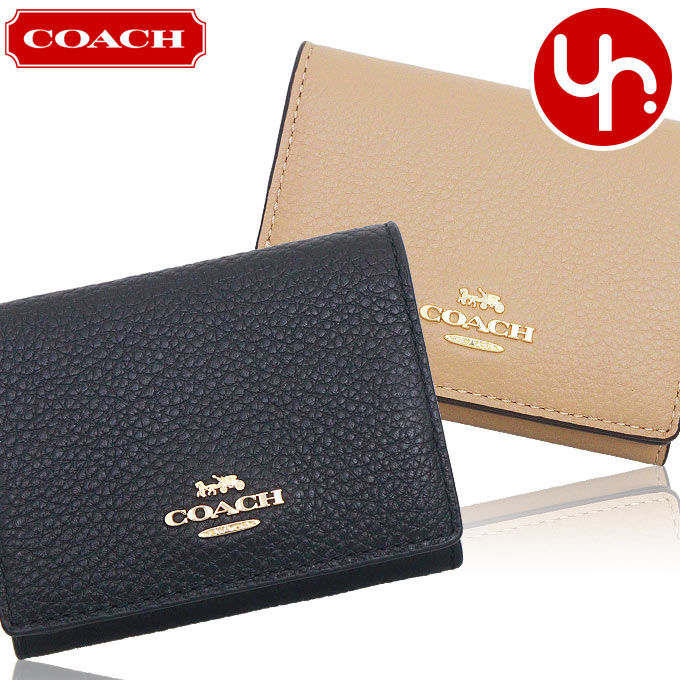 COACH 3つ折り財布【人気】レオパードライトサドル 楽天市場】コーチ COACH 財布 三つ折り財布 F07285 7285 ライト