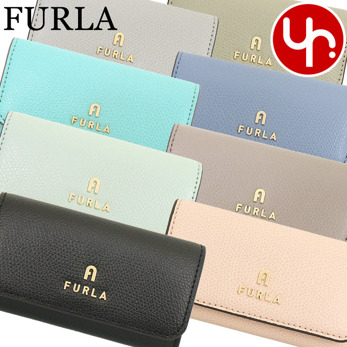 【新品】FURLA キーケース ブルー 保存袋付き FURLA] SALE!! キーケース カード収納可♪ BABYLON (FURLA/キー