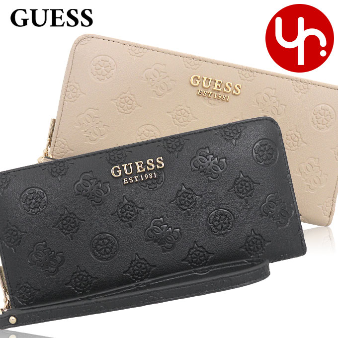 【新品未使用】GUESS ゲス　財布　モノグラム　ブラウン　箱入り　インポート 楽天市場】ゲス GUESS 財布 長財布 PD9665146 特別送料無料