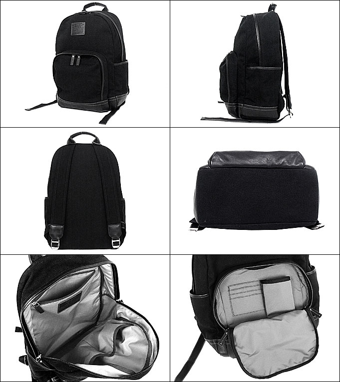 import-collection: And writing coach COACH ★ reviews! Bag (backpack) F70579 black HWC backpacks ...