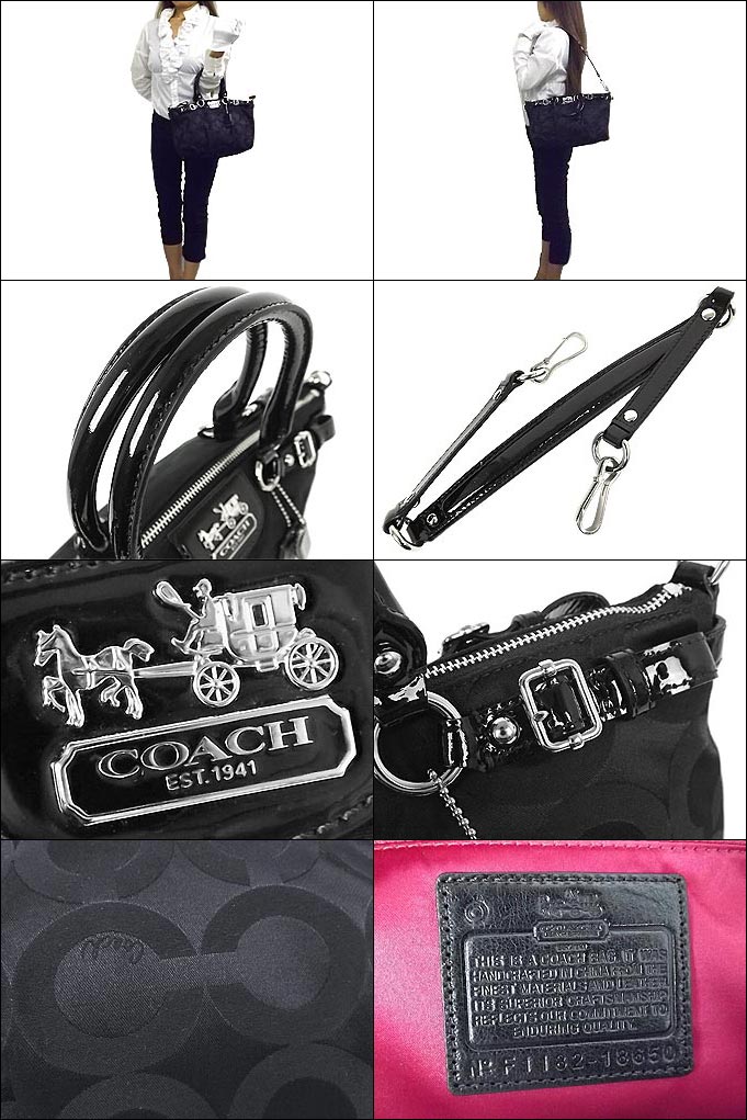 import-collection: And writing coach COACH ★ reviews! Bags (handbags) F18650 black Madison op ...