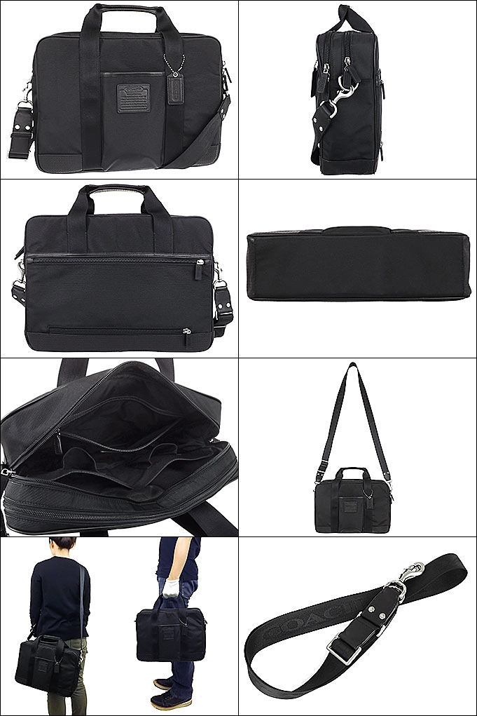 import-collection: When I write coach COACH ★ review! Bag (business bag) F70421 black Voyager ...