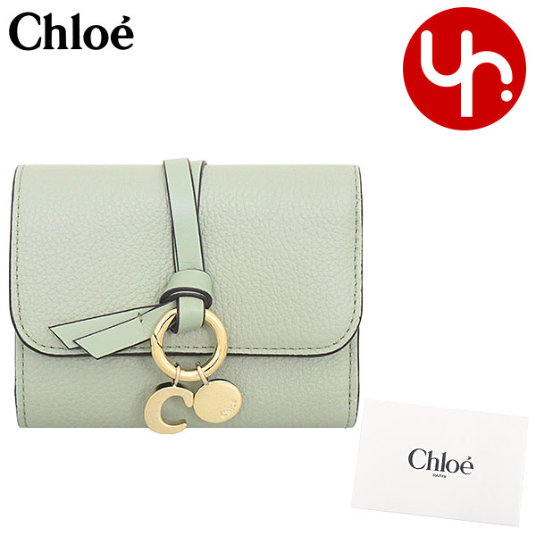 ✨美品✨ クロエChloe アルファベット 三つ折り財布　イエロー系 楽天市場】クロエ chloe 財布 三つ折り財布 CHC21WP945 F57