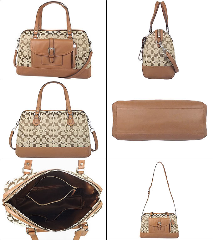 import-collection: And writing coach COACH ★ reviews! Bags (handbags) F32892 khaki / saddle ...