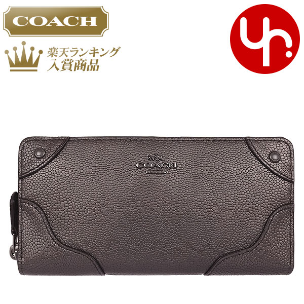 楽天市場 コーチ Coach 財布 長財布 F ガンメタル 特別送料無料 コーチ ミッキー グレーン レザー アコーディオン ジップ アラウンド アウトレット品レディース ブランド 通販 夏 あす楽 インポートコレクションｙｒ