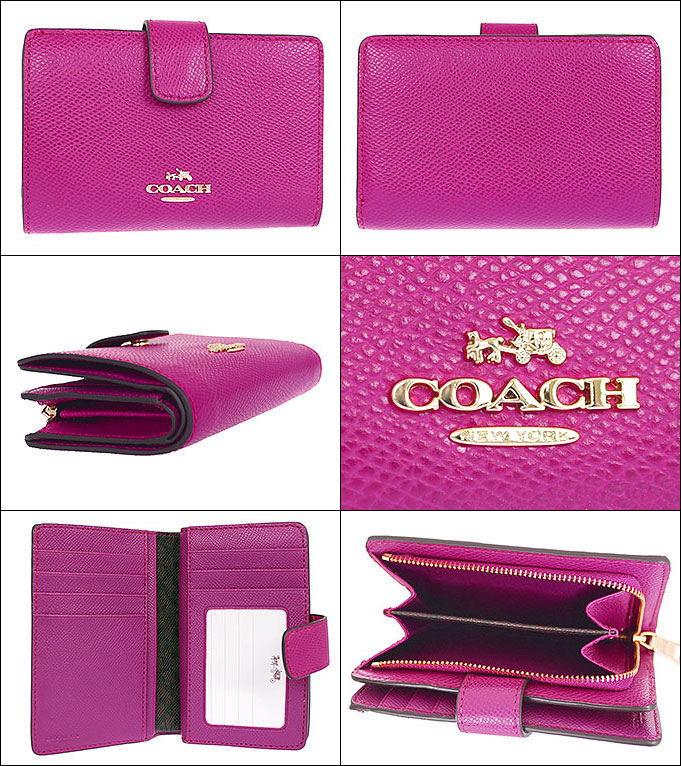 import-collection: Price YR-limited in coach COACH wallet folio wallet F53436 cranberry special ...