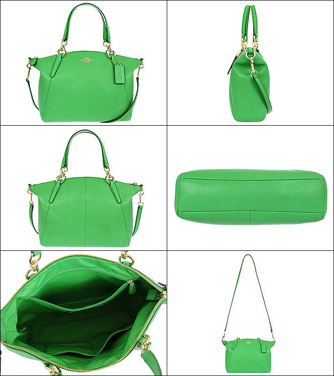 Price Yr Limited At Coach Bag Handbag F36675 Kelly Green Special コーチラグジュアリーペブルドレザースモールケルシーサッチェルアウトレット Product Deep Lady S Brand