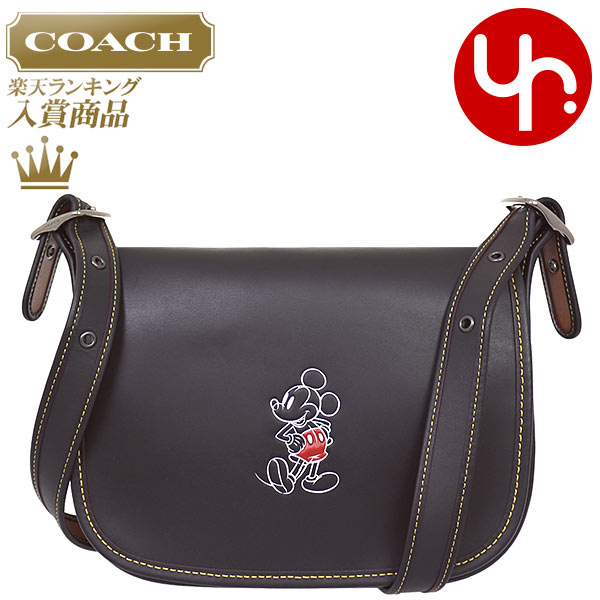 楽天市場 コーチ Coach バッグ ショルダーバッグ F ブラック 特別送料無料 コーチ コーチ ディズニー コラボ ミッキーマウス レザー パトリシア サドル バッグ 23 アウトレット品レディース ブランド 通販 斜めがけ 夏 あす楽 インポートコレクションｙｒ