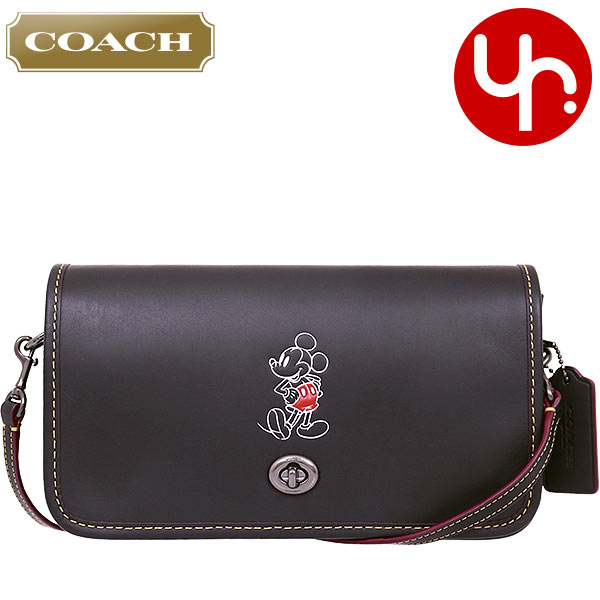 楽天市場 コーチ Coach バッグ ショルダーバッグ F ブラック 特別送料無料 コーチ コーチ ディズニー コラボ ミッキーマウス レザー ペニー クロスボディー アウトレット品レディース ブランド 通販 斜めがけ 夏 あす楽 インポートコレクションｙｒ