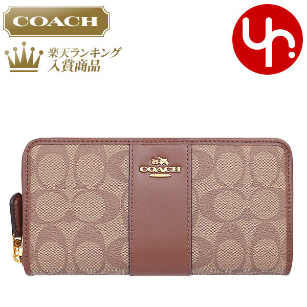 【楽天市場】コーチ COACH 財布 長財布 F54630 カーキ×ブラック