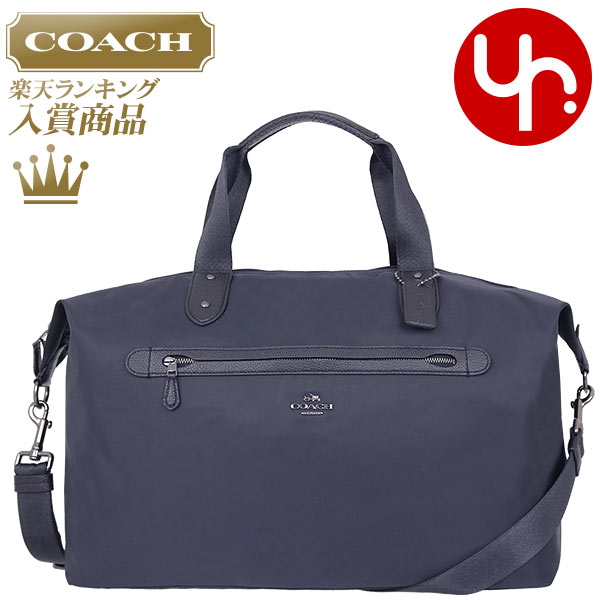 楽天市場 コーチ Coach バッグ ボストンバッグ F ブラック 特別送料無料 コーチ ナイロン ウィークエンダー アウトレットメンズ レディース ブランド 通販 斜めがけ 旅行 21 バレンタイン インポートコレクションｙｒ