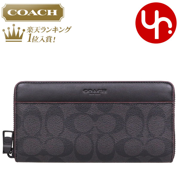 楽天市場】コーチ COACH 財布 長財布 F54630 ブラックスモーク 