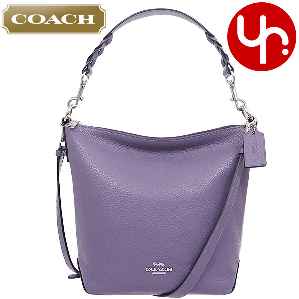 オールドコーチ COACH ラベンダー パープル ホーボーバッグ エルゴ+