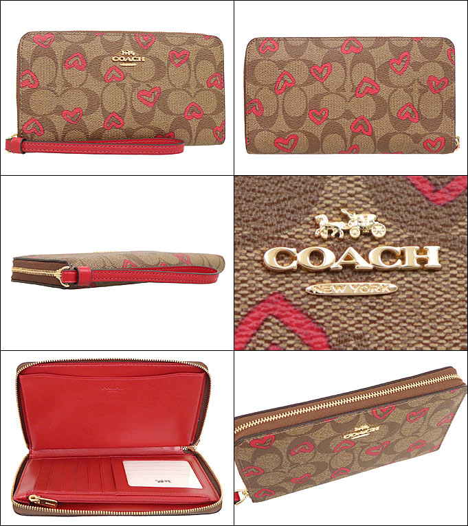 COACH☆長財布 カーキ×レッド 超SALE期間限定 - dcsh.xoc.uam.mx