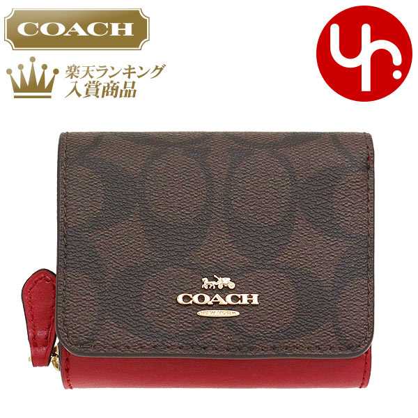 楽天市場】コーチ COACH 財布 三つ折り財布 F02923 2923 特別送料無料 ラグジュアリー カラーブロック クロスグレーン レザー スモール  トライフォールド ウォレット アウトレットレディース ブランド 通販 2021 タイムセール : インポートコレクションＹＲ