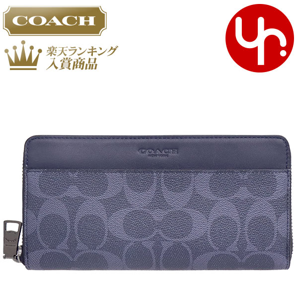 【楽天市場】コーチ COACH 財布 長財布 F58112 特別送料無料 コーチ シグネチャー PVC レザー アコーディオン ジップ アラウンド  アウトレットメンズ ブランド 通販 : インポートコレクションＹＲ