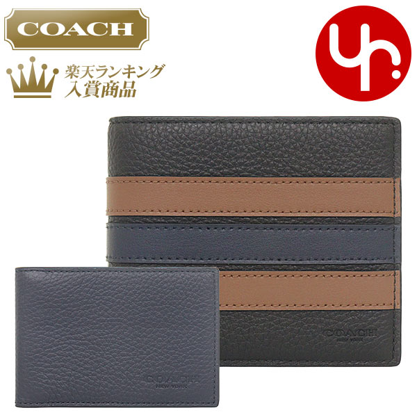 【楽天市場】コーチ COACH 財布 二つ折り財布 F75371 ブラック 