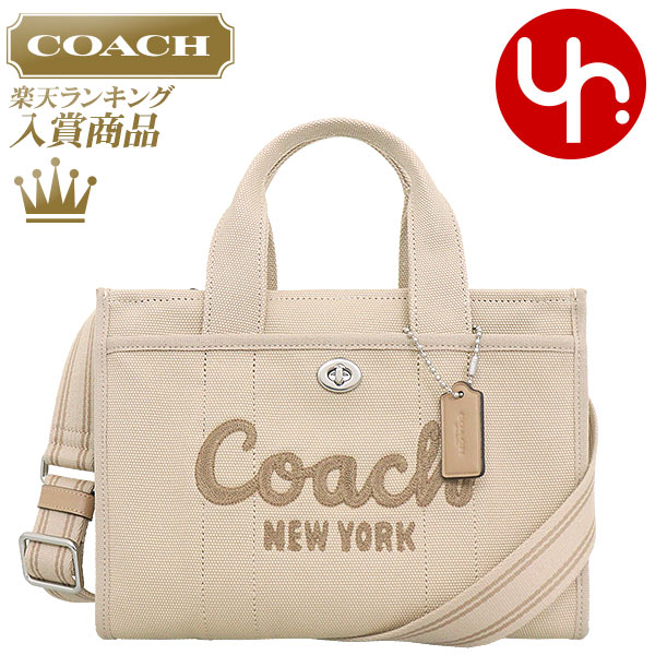 ■Coach(コーチ) ダーク ナチュラル カーゴ トッドバック COACH コーチ CP163 カーゴ トート 42 ショルダー バッグ ダーク