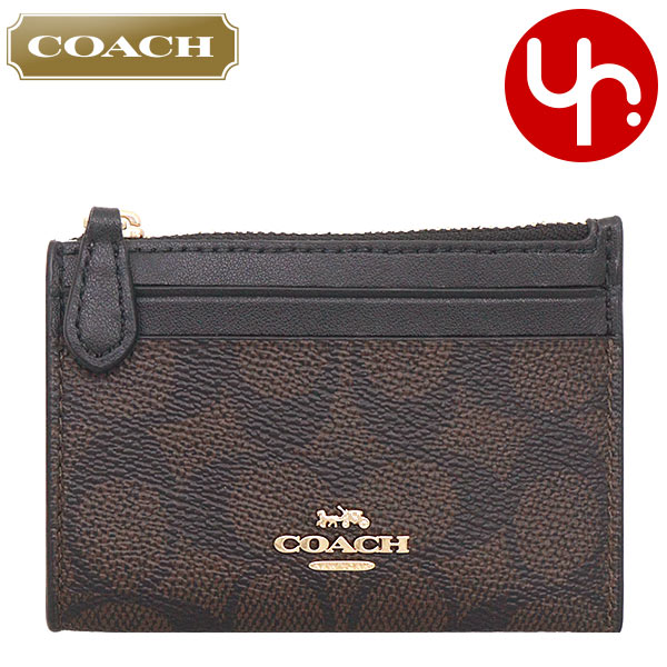 【新品】COACH がさばる財布を持ちたくない時に❤︎ コインケース シグネチャー コーチ コインケース パスケース シグネチャー 小銭入れ 定期