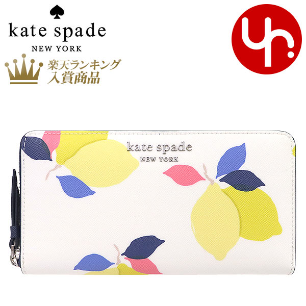 安心の定価販売 ケイトスペード Kate Spade 財布 長財布 Wlru6143 ホワイトマルチ 特別送料無料 キャメロン レモン ゼスト レザー ラージ コンチネンタル ラウンド ジップ ウォレット アウトレットレディース ブランド 通販 21 バレンタイン 送料無料 Amvpapeis