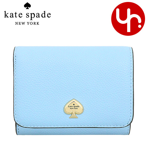 ケイトスペード kate spade 2つ折り財布　 クローバー柄　新品未使用品 kate spade NEW YORK ケイトスペード 財布 二つ折り財布 KF466