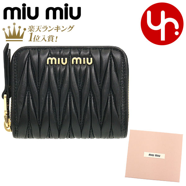 再再値下げmiumiu 5ML506 NAPPA NERO IMPUNTURE