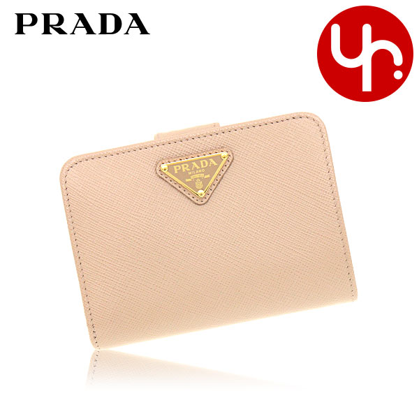 ◆PRADA◆ ロゴプレート フォールドオーバー ウォレット レザー 楽天市場】プラダ PRADA 財布 二つ折り財布 1ML225 QHH ネロ