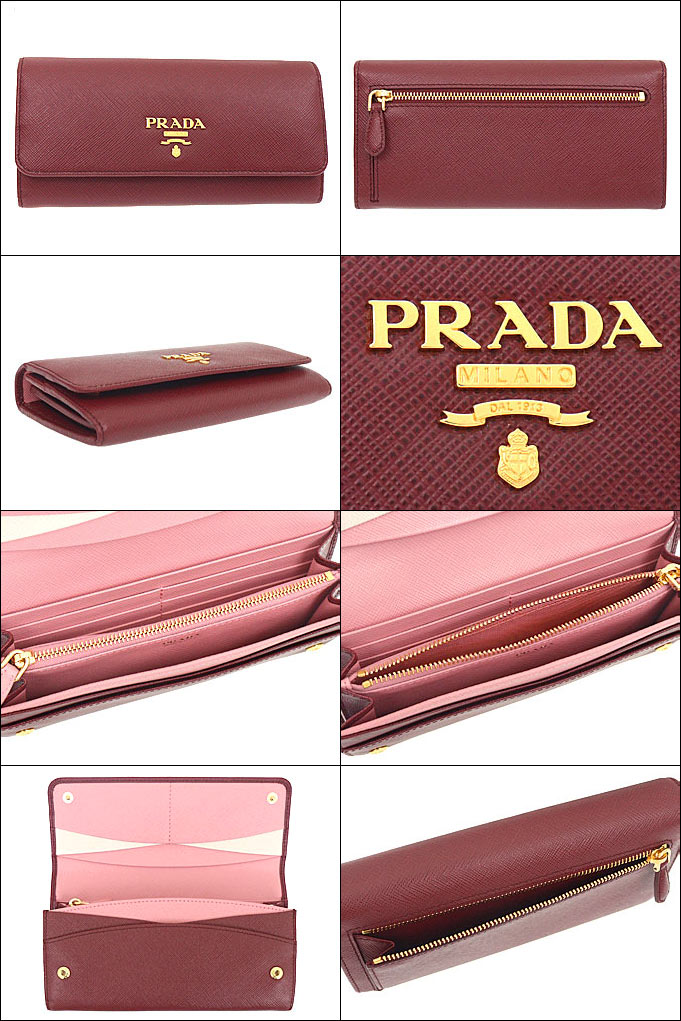 93%OFF!】 プラダ PRADA 財布 長財布 1MH132 ZLP スリーズ×ペタロ 特別
