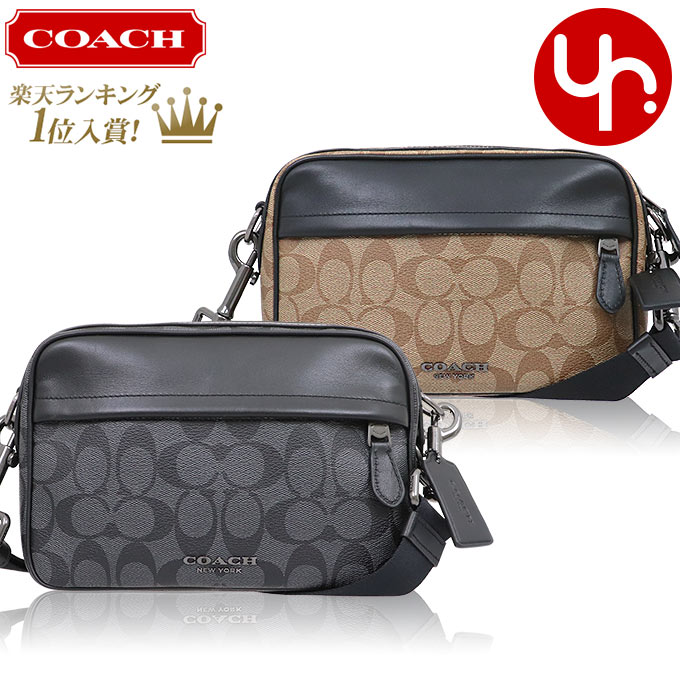 楽天市場 コーチ Coach バッグ ショルダーバッグ F 特別送料無料 コーチ グラハム シグネチャー Pvc スムース レザー クロスボディー アウトレットメンズ レディース ブランド 通販 斜めがけ 21 バレンタイン インポートコレクションｙｒ