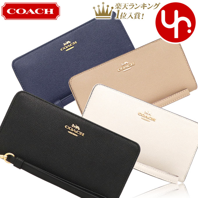 楽天市場】【24時間限定ポイント10倍】コーチ COACH 財布 長財布 F58113 特別送料無料 コーチ デボスド シグネチャー クロスグレーン  レザー アコーディオン ジップ アラウンド アウトレットメンズ ブランド 通販 2022 : インポートコレクションＹＲ