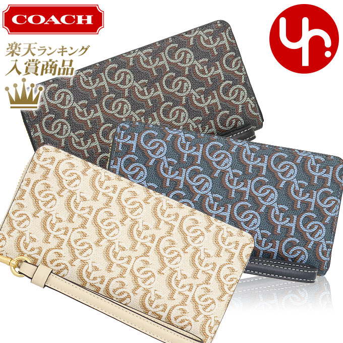 楽天市場】コーチ COACH 財布 長財布 FC4715 C4715 サープラス 特別送料無料 ラグジュアリー パフォレイテッド シグネチャー ロング  ジップ アラウンド ウォレット （ストラップ付き） アウトレット品レディース ブランド 通販 : インポートコレクションＹＲ