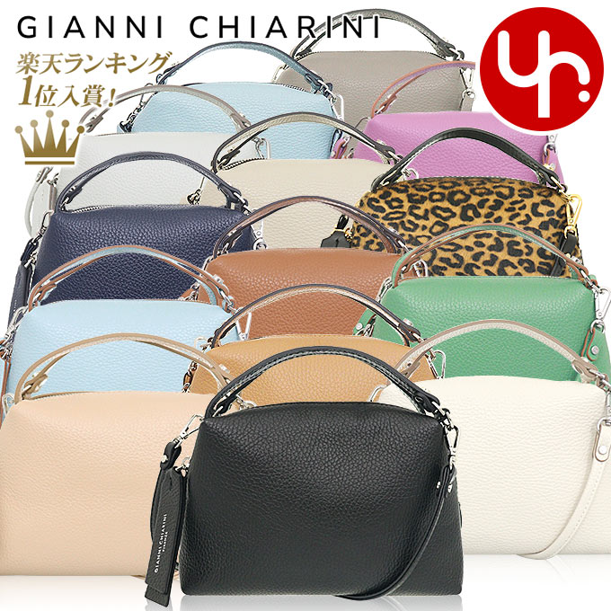 GIANNI CHIARINI / レザーショルダーバッグ GIANNI CHIARINI レザーショルダーバッグ | グレー | FARFETCH JP