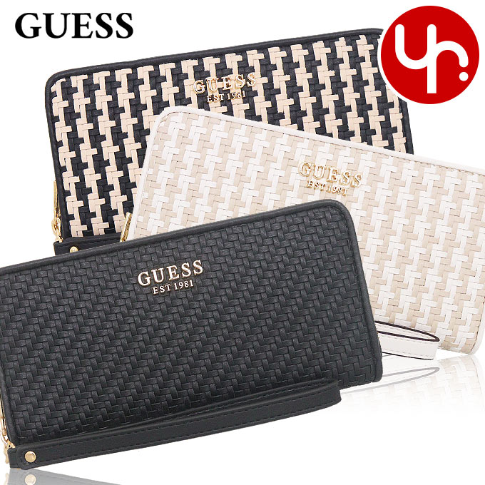 楽天市場】ゲス GUESS 財布 長財布 BG9536146 ブラック 特別送料