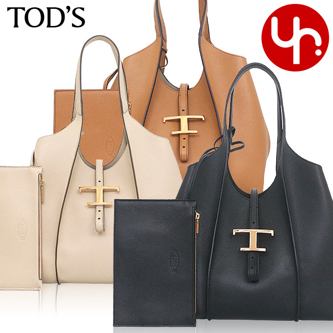 楽天市場】トッズ バッグ レディース TOD'S Tタイムレス レザー