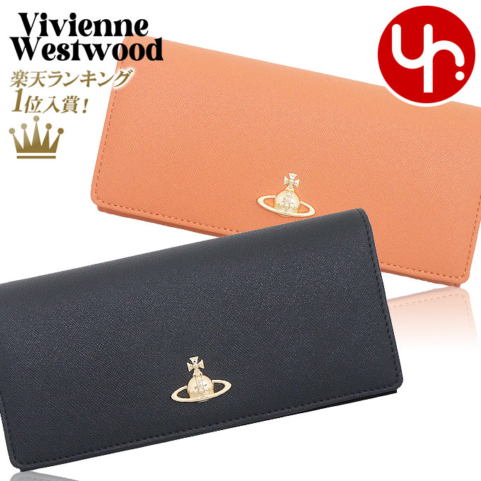 Vivienne Westwood ヴィヴィアン ピーチ 長財布 財布 レザー VivienneWestwood長財布 ピーチ