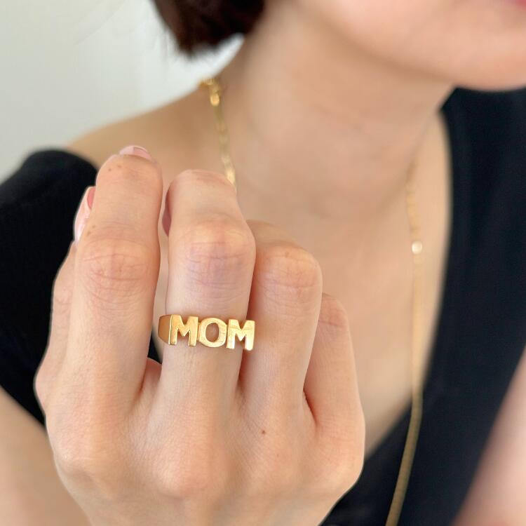 楽天市場】MARIA BLACK マリアブラック リング Mom Ring マム