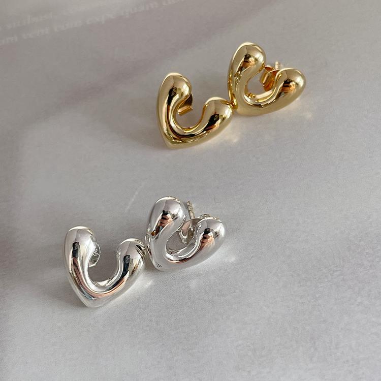 楽天市場】ANNIKA INEZ アニカイネズ ピアス Heart Hoops Lrg