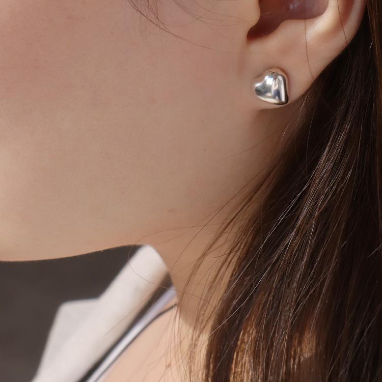 NINA&JULES ハート シルバー ピアス LOYTO STORE｜《再販》【NINA&JULES(ニナ・エ・ジュール