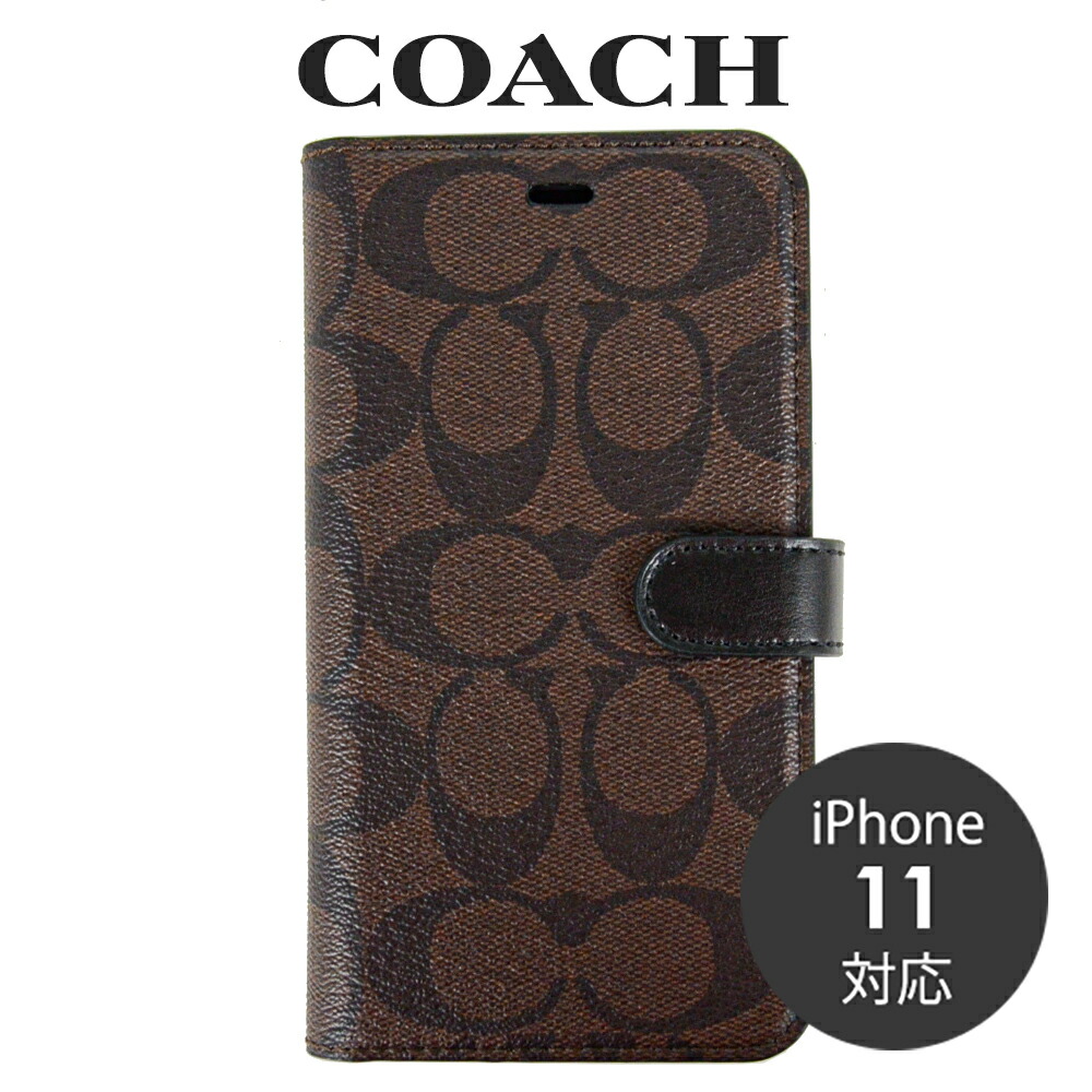 海外輸入 コーチ Coach レディース 小物 スマホケース リング Iphone11 4333 Mah マホガニー Fks 即納特典付き Hairshow Pt