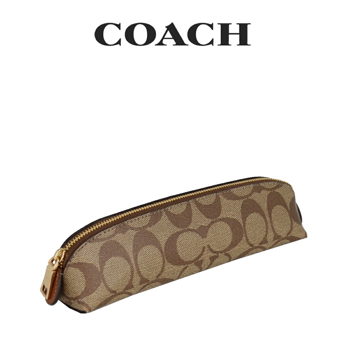 コーチ ペンケース レザー グリーン COACH 小物入れ メンズ レディース Coach(コーチ) ペンケース(ライフスタイル) - 海外通販のBUYMA