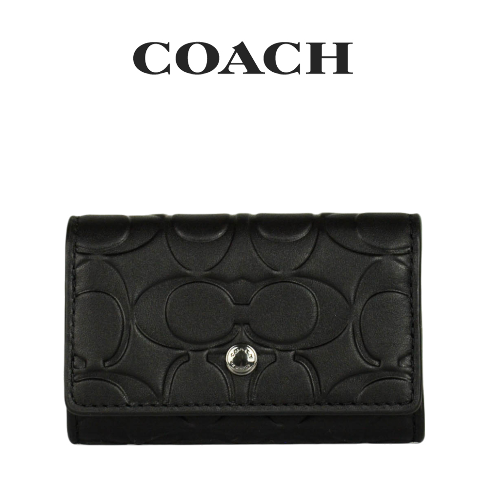 コーチ、キーケース COACH コーチ ☆COACH☆ Lジップ キー ケース シグネチャー