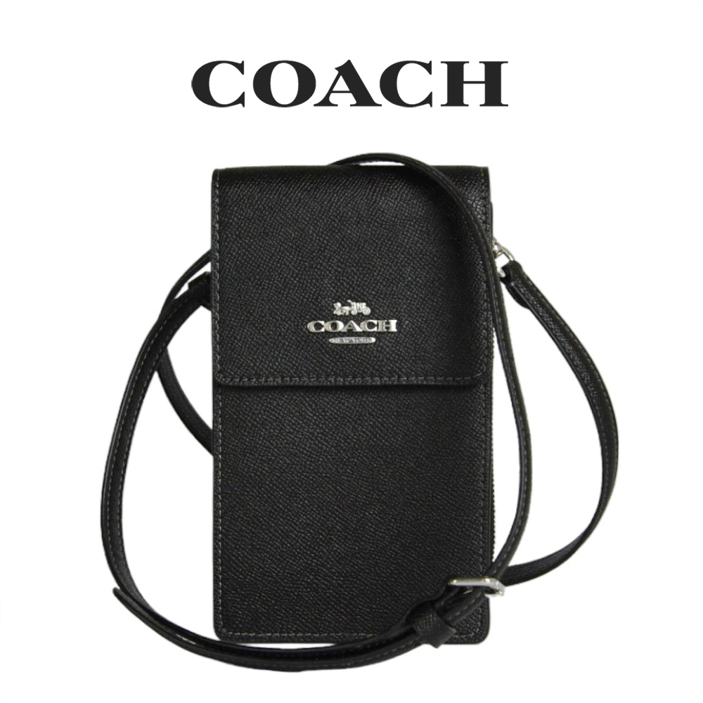【美品】コーチ　COACH ミニショルダーバッグ縦型　ブラック COACH コーチ ショルダーバッグ レディース 2way ミニ トート