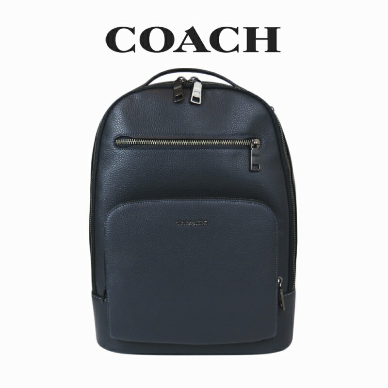 コーチ　リュック　レザー　黒 F68993 COACH - 【タグ付き】COACH レザー リュック ブラック F68993